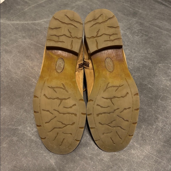 Sofft leather aqua-Sofft zip/tie boots 8.5 - Picture 11 of 11